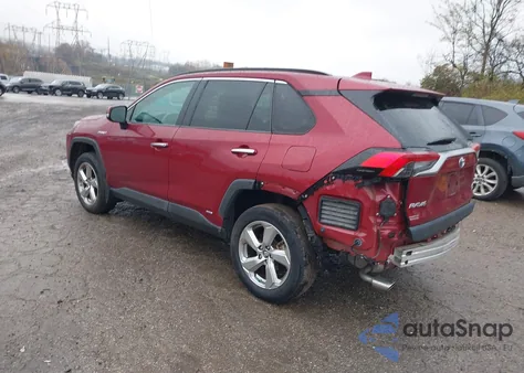 2019 Toyota Rav4 Hybrid Limited из США, поврежденный, VIN 2T3DWRFV7KW022034